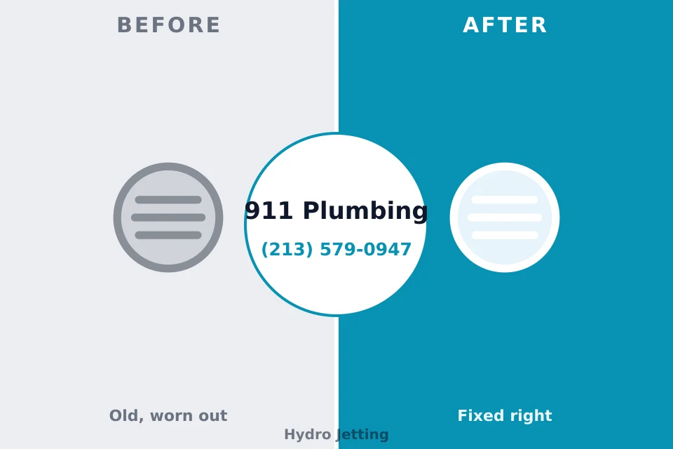 Before and after: plumbing company Des Moines, WA
